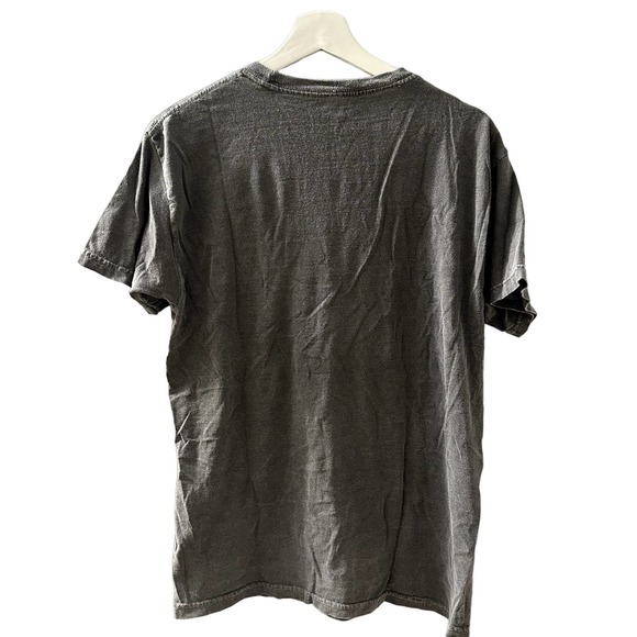 Fender Men's Dark Gray American Eagle Guitar Vintage Short Sleeve Shirt Medium - Picture 2 of 7